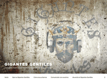 Tablet Screenshot of gigantesgentiles.com.ar